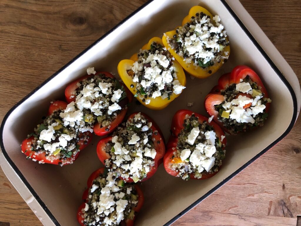 5 Elements Recipe: Mediterranean Stuffed Peppers